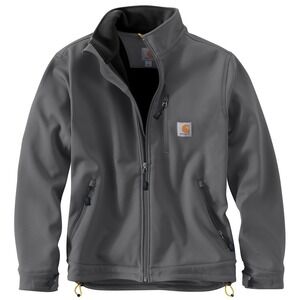 Carhartt Crowley Jacket Men Size Large Charcoal Grey Soft Shell